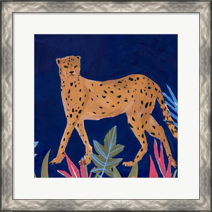 Framed Cheetah I Print
