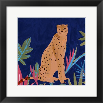 Framed Cheetah II Print