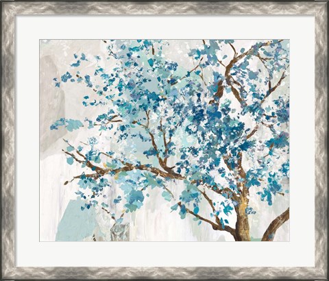 Framed Indigo Oak Print
