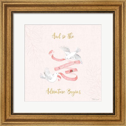 Framed All You Need is Love X Pink Print
