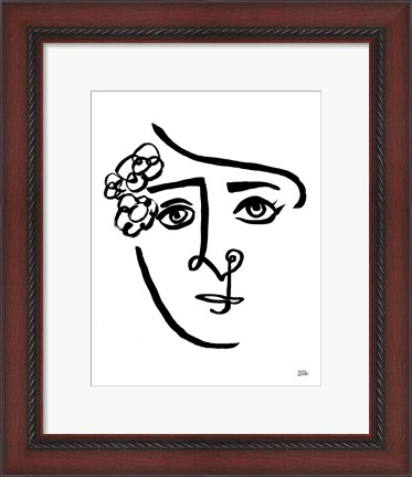 Framed Making Faces III Print