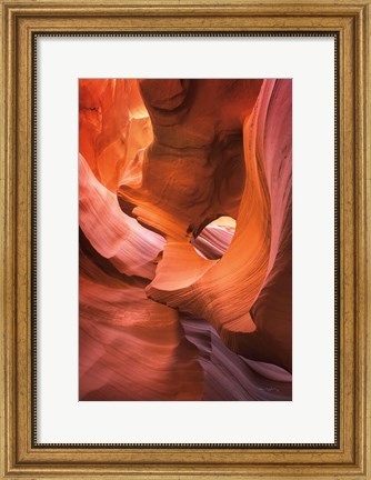 Framed Lower Antelope Canyon IX Print