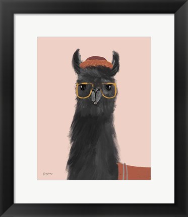 Framed Delightful Alpacas IV Print