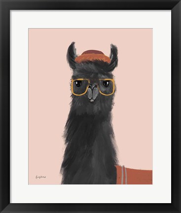 Framed Delightful Alpacas IV Print