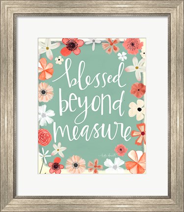 Framed Beyond Measure II Print