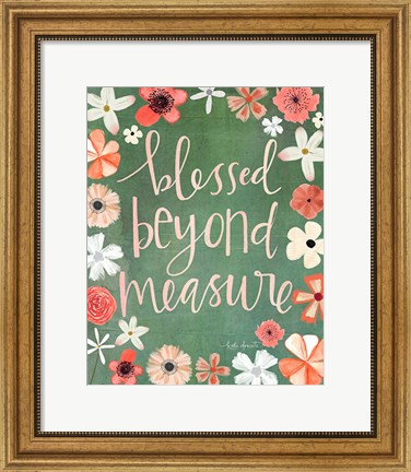 Framed Beyond Measure Print