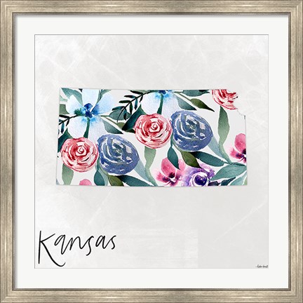 Framed Kansas Print