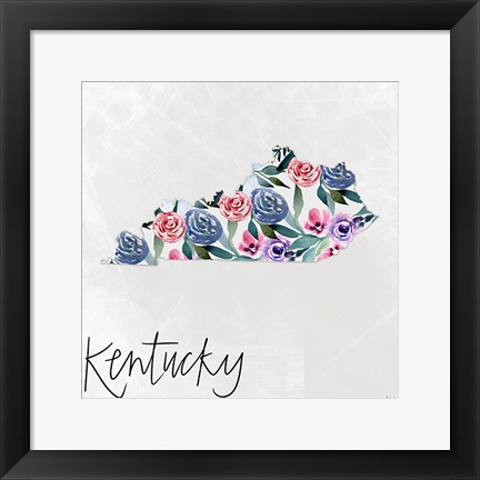 Framed Kentucky Print
