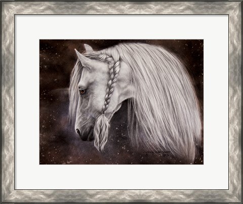 Framed Beauty with a Twist Print