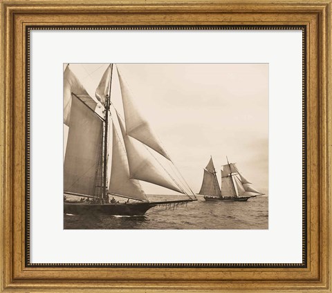 Framed Maiden Voyage I Print
