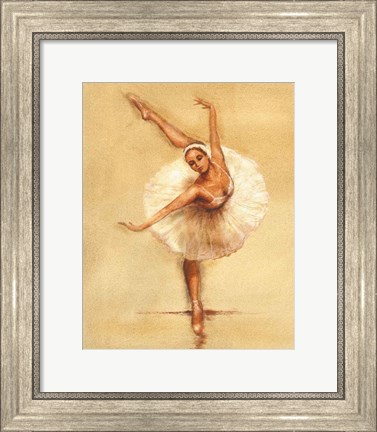 Framed Ballerina I Print