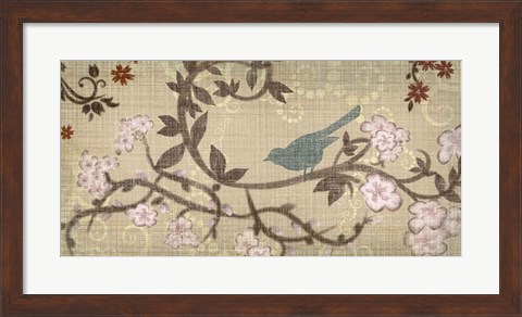 Framed Songbird I Print