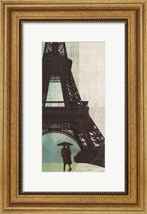 Framed Eiffel Tower I Print