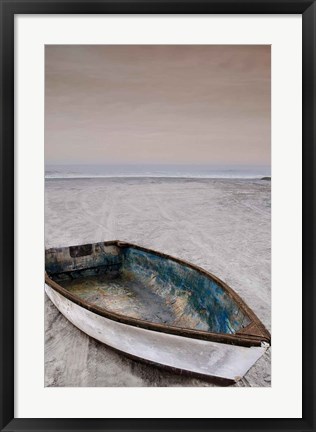 Framed Doryman&#39;s Boat Print