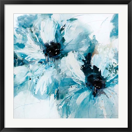 Framed Blue Crush I Print