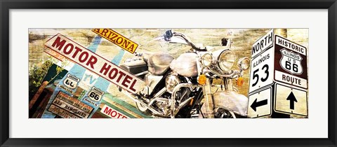 Framed Route 66 Print