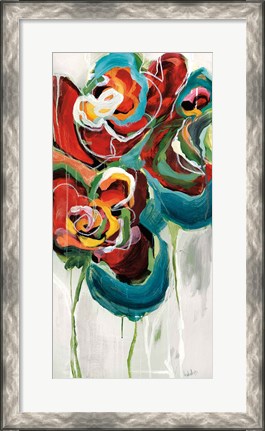 Framed Wasabi Rose II Print