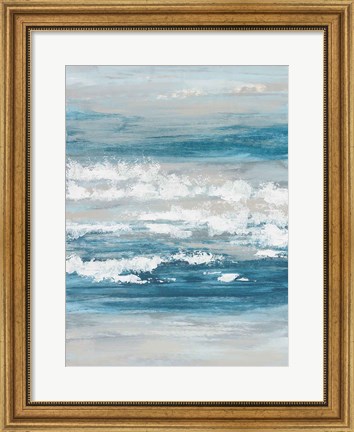 Framed At The Shore II Print