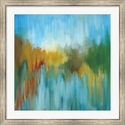 Framed Shades Of Summer Print