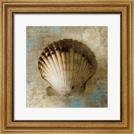 Framed Seaside Souvenir Print