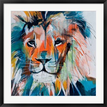 Framed Do You Want My Lions Share Print