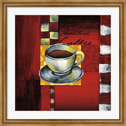 Framed Brewing Coffee Print