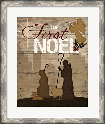 Framed First Noel Print