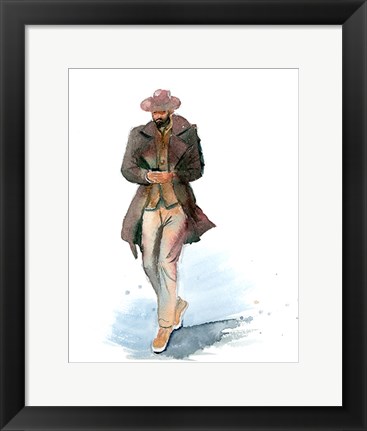 Framed Cowboy Print