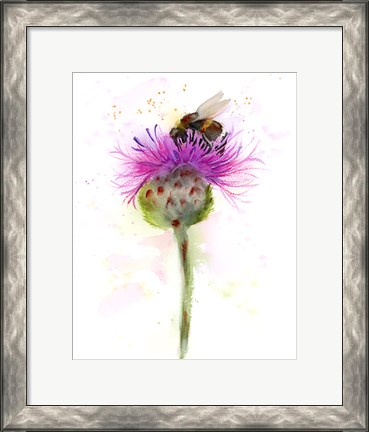 Framed Bumble Bee Print
