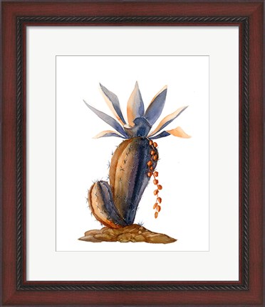 Framed Cactus V Print