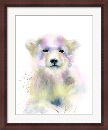 Framed Bear Cub Print