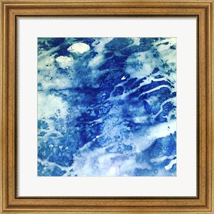 Framed Blue 49 Print