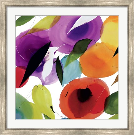 Framed Melody of Color II Print