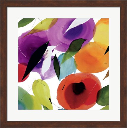 Framed Melody of Color II Print