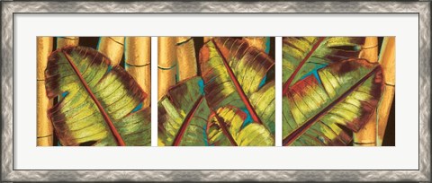 Framed Tropical Pastel Print