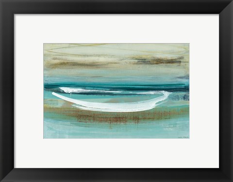 Framed Canoe II Print