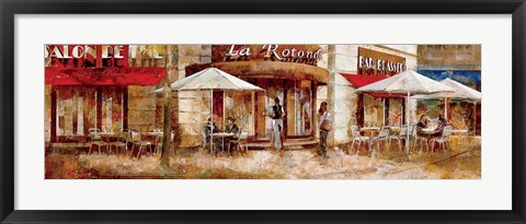 Framed La Rotonde Print
