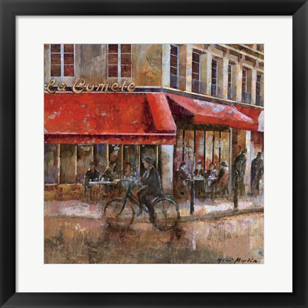 Framed La Comte Paris Print