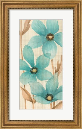 Framed Waterflowers I Print