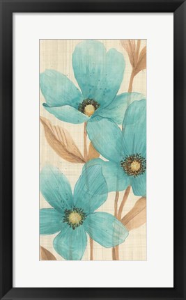 Framed Waterflowers II Print