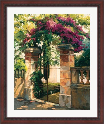 Framed Mougins Print