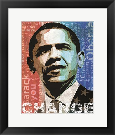 Framed Change Print
