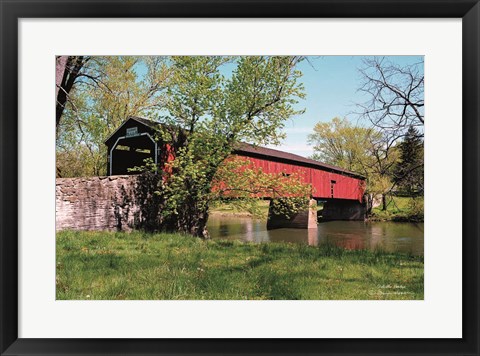 Framed Delville Bridge Print