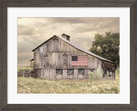 Framed Rural Virginia Barn Print