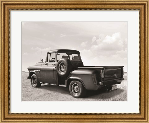 Framed Chevy Truck Print