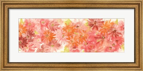 Framed Flowers Afield I Print