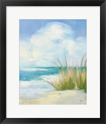 Framed Wind and Waves III Print