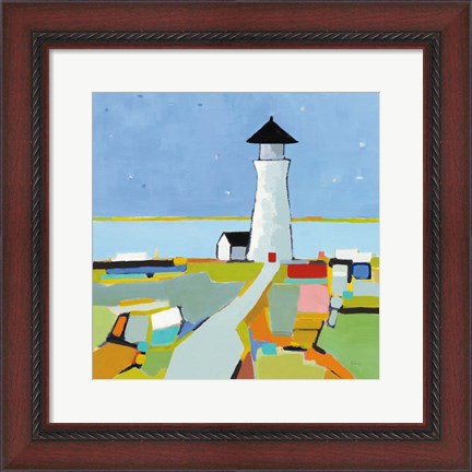 Framed To the Lighthouse Print