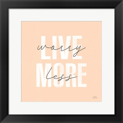 Framed Morning Affirmations II Print