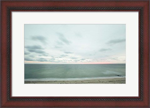 Framed Marthas Vineyard Beach I Print